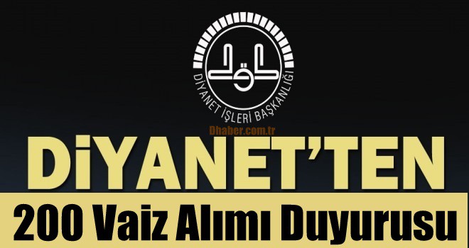 Diyanet 200 Vaiz Alımı Yapacak