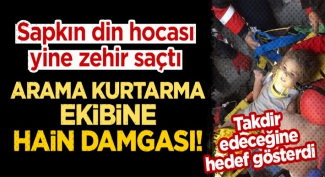 Arama kurtarma ekibine HAİN damgası!