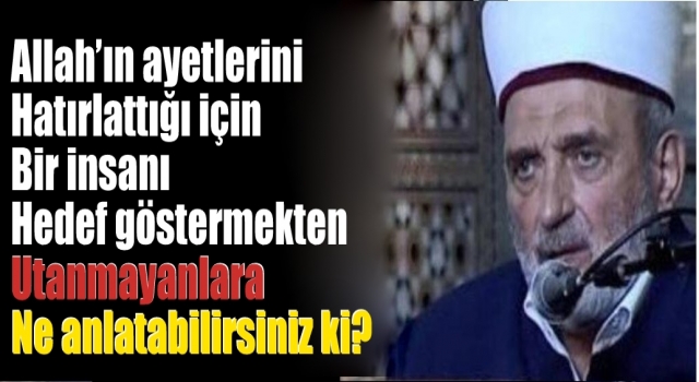 Mustafa Demirkan’a 'Reisül-Kurra' unvanının verilmesi Kemalistleri çok öfkelendirmiş!