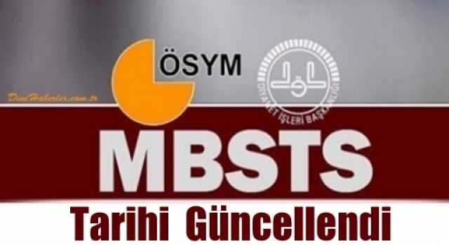 2022-MBSTS Sınav tarihi Güncellendi