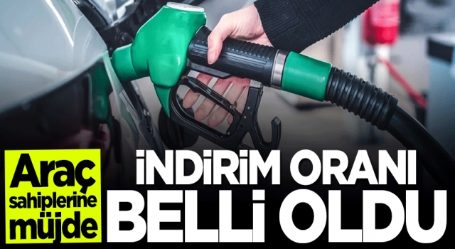 Araç sahiplerine müjde! İndirim oranı belli oldu