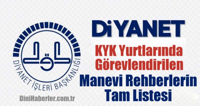 Diyanet, Manevi Danışmanlık Görevlendirmeleri Açıklandı