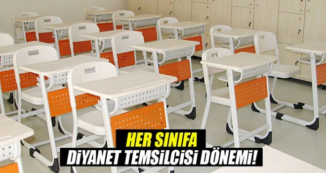 Her sınıfa ‘Diyanet temsilcisi’ dönemi