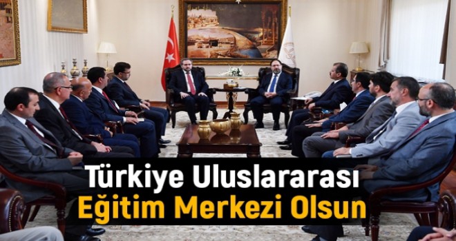 Türkiye Uluslararası Eğitim Merkezi Olsun