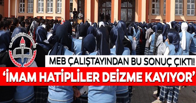 İmam hatipliler Deizme Kayıyor