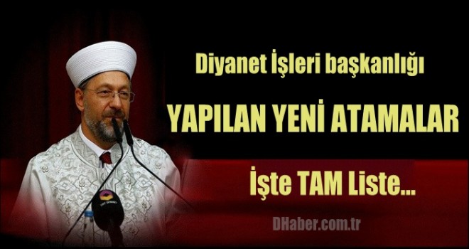 2018 Diyanet Tam Kadrosu Bismillah