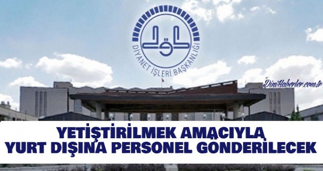 Diyanet Yurt Dışına Personel Gönderecek