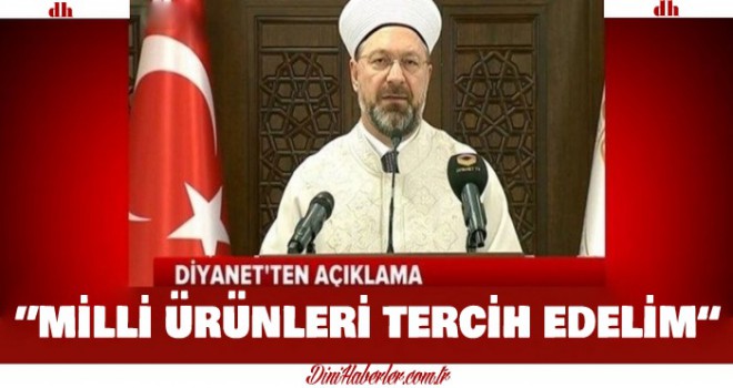 Diyanet İşleri Başkanlığı Herkesi Milli Para Kullanmaya Çağırdı