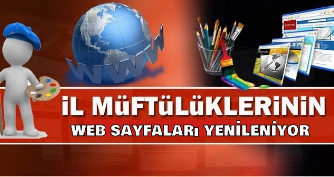 Müftülük web sayfaları yenileniyor