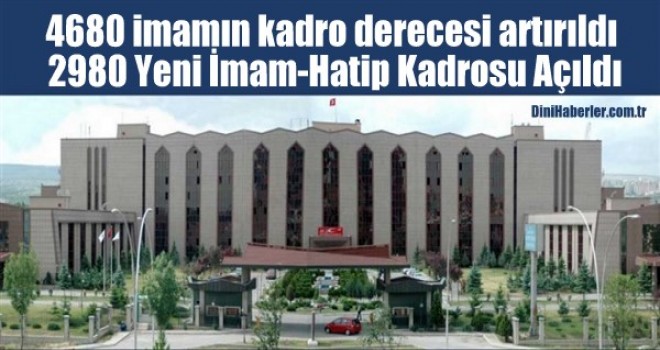 Diyanet 5480 İmam ve Müezzin Alımına Hazırlanıyor