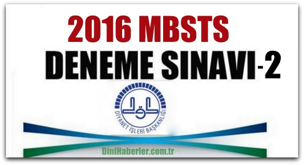 MBSTS Deneme Sınavları 2