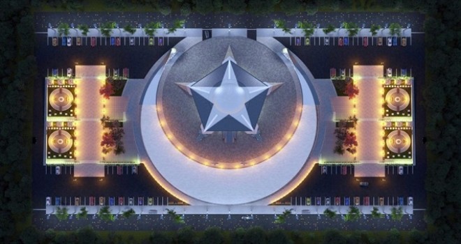 Türkiye'nin ilk Ayyıldızlı Camisi yapılıyor
