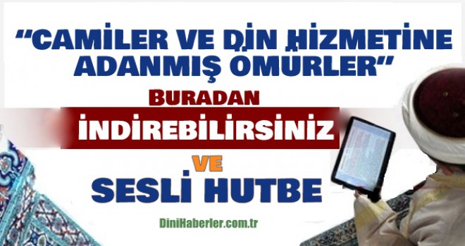 Diyanet 28.09.2018 Tarihli Cuma Hutbesi