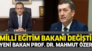 Milli Eğitim Bakanı değişti