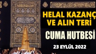 23.09.2022 Tarihli Cuma Hutbesi