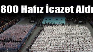 Kayseri'de 800 hafız icazet aldı