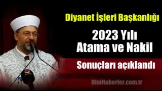 2023 Yılı atama ve nakil sonuçları açıklandı