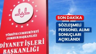 Sözleşmeli personel alımı sonuçları açıklandı