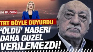 TRT, terörist Fetullah Gülen'in öldüğünü bu sözlerle duyurdu