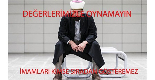 İMAMLARA HAKARET EDEN KERTENKELE DİZİSİNİ KINIYORUZ