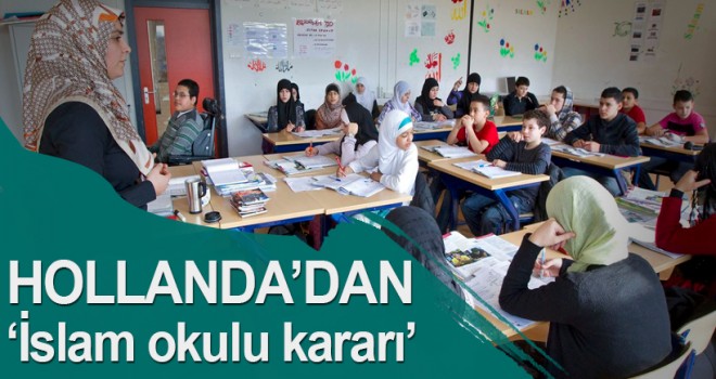 Hollanda'dan İslam okulu kararı