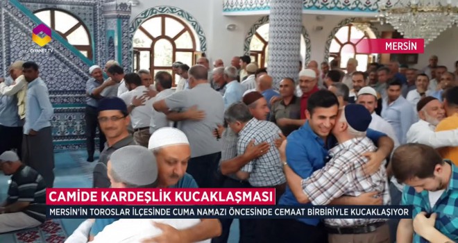 Camide Kardeşlik Kucaklaşması