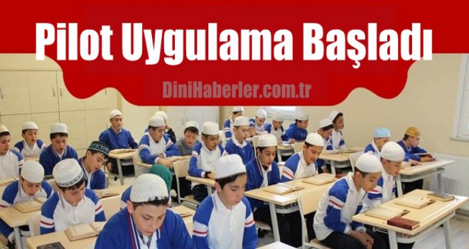 Pilot Uygulama Başladı