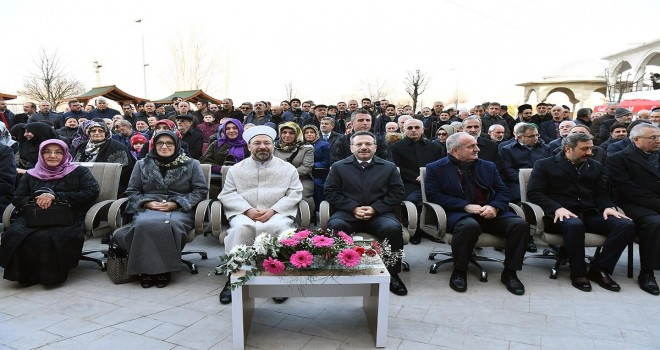 Başkan Erbaş, İmam-ı Azam Yatılı Hafızlık Kur’an Kursunu açtı