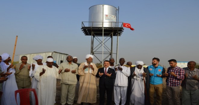 Türkiye Diyanet Vakfından Sudan'a su kuyusu