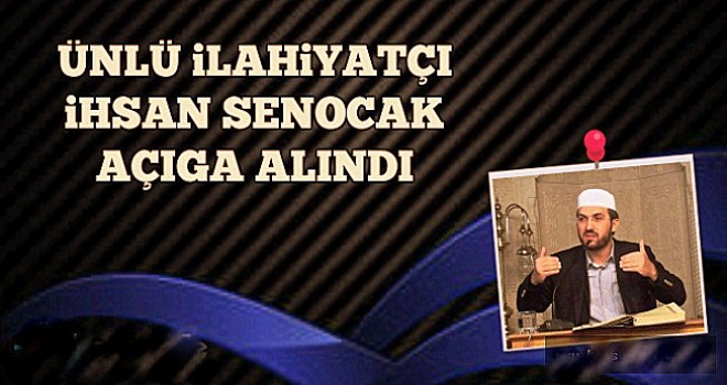 Ünlü ilahiyatçı İhsan Şenocak açığa alındı...