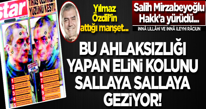 Bu ahlaksızlığı unutturmayız! Yılmaz Özdil, Salih Mirzabeyoğlu'yla dalga geçmişti