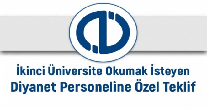 Açıköğretim Fakültesinden Diyanet Personeline ÖzelTeklif