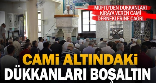 Müftü Dernekleri Uyardı, Boşalttırın