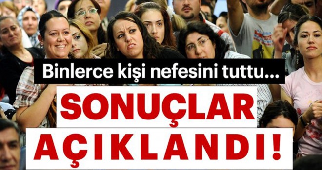 Öğretmen Atama Sonuçları Açıklandı