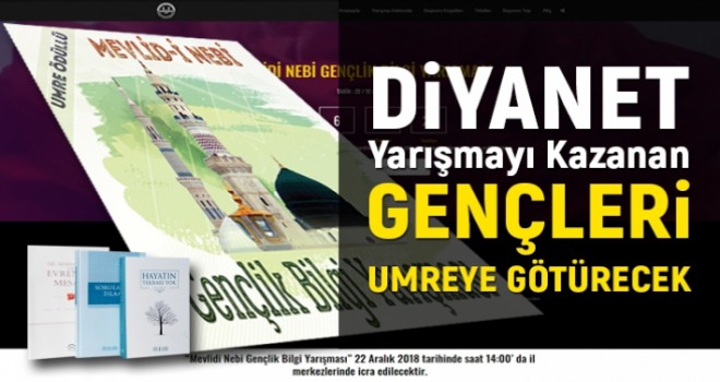 Diyanet, Yarışmayı Kazanan Gençleri Umreye Götürecek