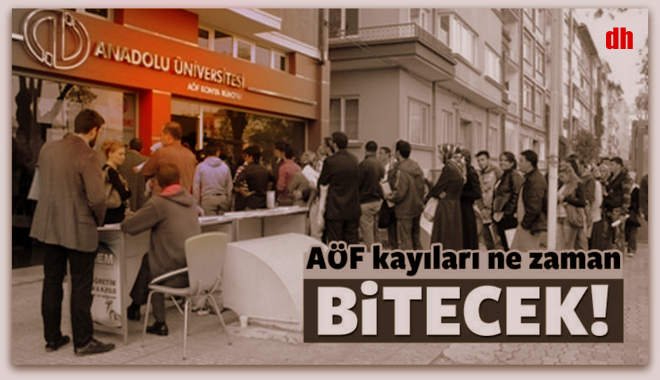 Açıköğretim kayıtları ne zaman bitiyor?