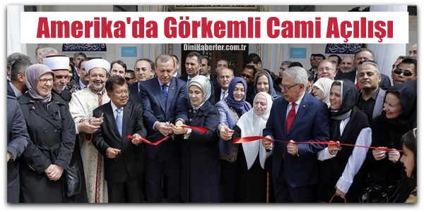 Amerika Diyanet Merkezine görkemli açılış...