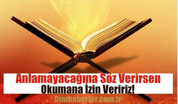 Anlamayacağına Söz Verirsen Okumana İzin Veririz!