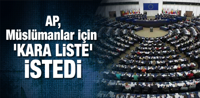 AP, Müslümanlar için \'kara liste\' istedi