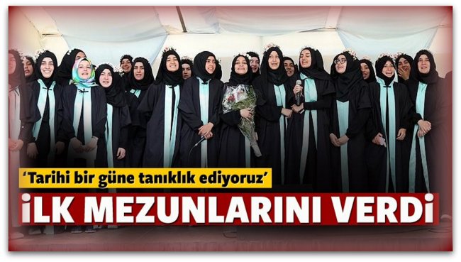 Avrupa\'nın ilk imam hatipi ilk mezunlarını verdi