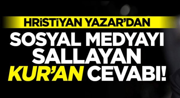 Brezilyalı yazardan Arap kıza Kur'an cevabı