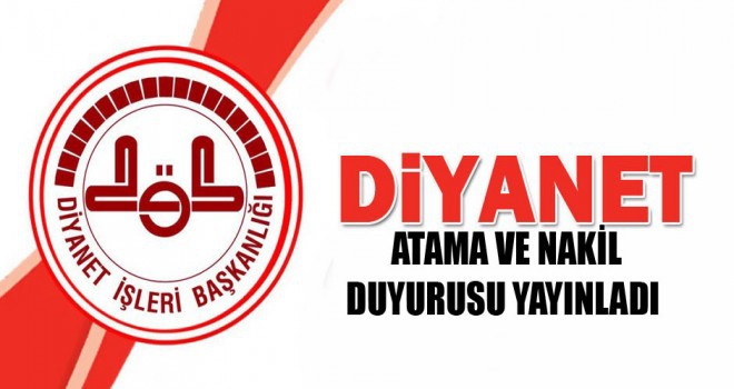 Diyanet'ten Atama Ve Nakil Talebinde Bulunacaklara Duyuru