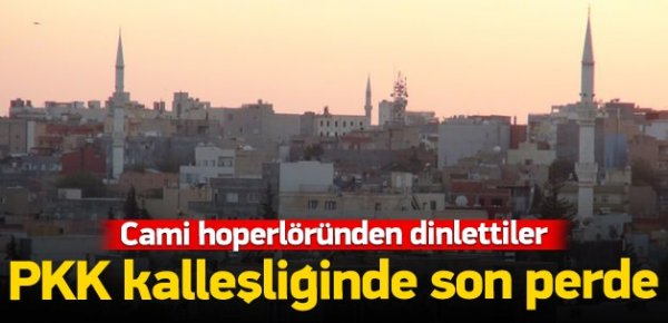 Cami hoparlörlerinden PKK marşı çaldılar