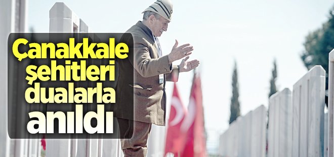 Çanakkale şehitleri dualarla anıldı