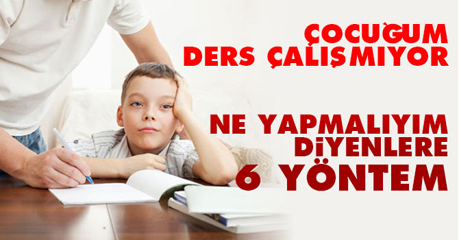 Çocuğunuza Ders Çalıştırma yöntemleri