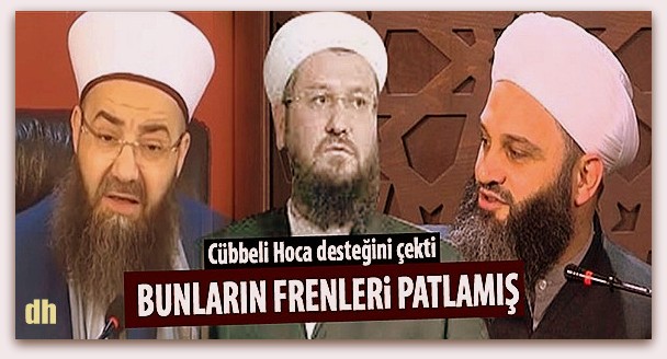 Cübbeli Ahmet, Muhammed Keskin\'in frenleri patlamış