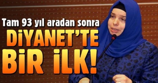 Diyanet İşleri Başkan Yardımcılığına Huriye Martı atandı