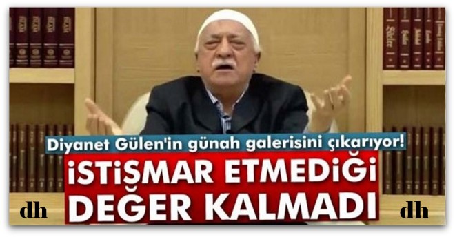 Diyanet, Gülen\'in günah defterini açtı!