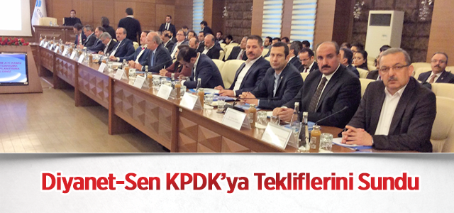 Diyanet-Sen KPDK’ya Tekliflerini Sundu