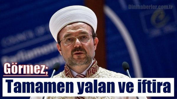 Diyanet, Tamamen yalan ve ifttira